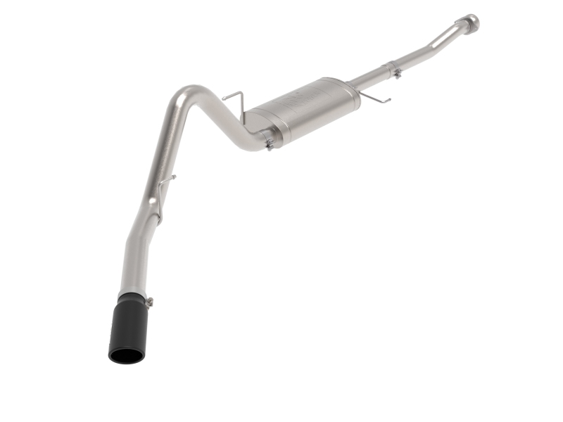 aFe Apollo GT 3in 409 SS Cat-Back Exhaust 2021 Ford F-150 V6 2.7L/3.5L (tt)/V8 5.0L w/ Black Tips