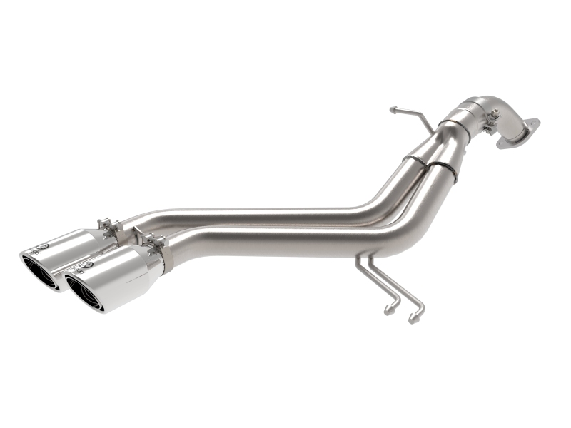 aFe Takeda 13-17 Hyundai Veloster L4-1.6L 2-1/2in 304 SS Axle-Back Exhaust w/ Polished Tips