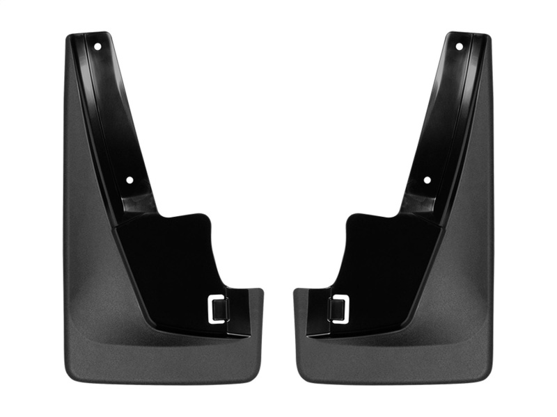 WeatherTech 11-21 Dodge Durango Front No Drill Mudflaps - Black
