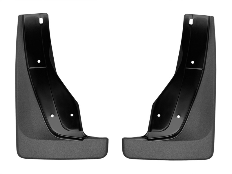 WeatherTech 11-21 Dodge Durango Rear No Drill Mudflaps - Black