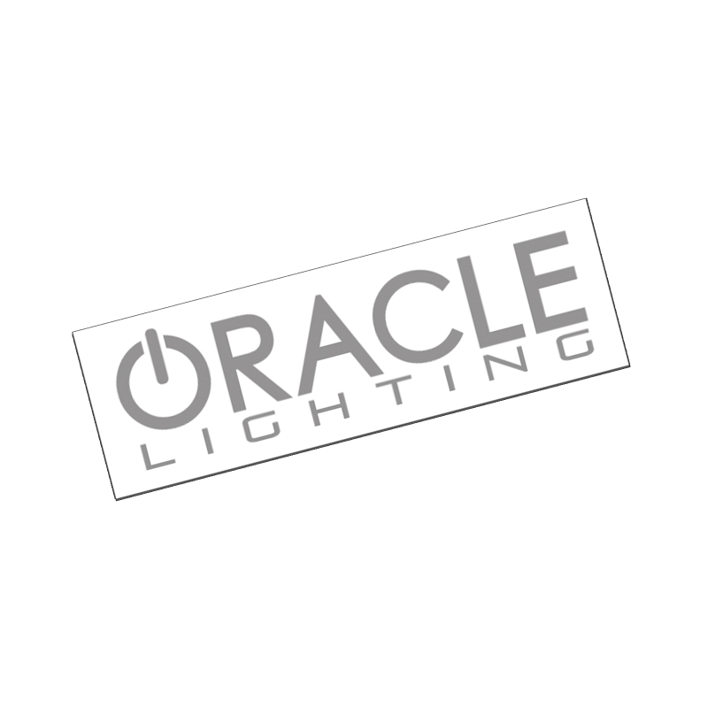 Oracle Decal 6in - Silver
