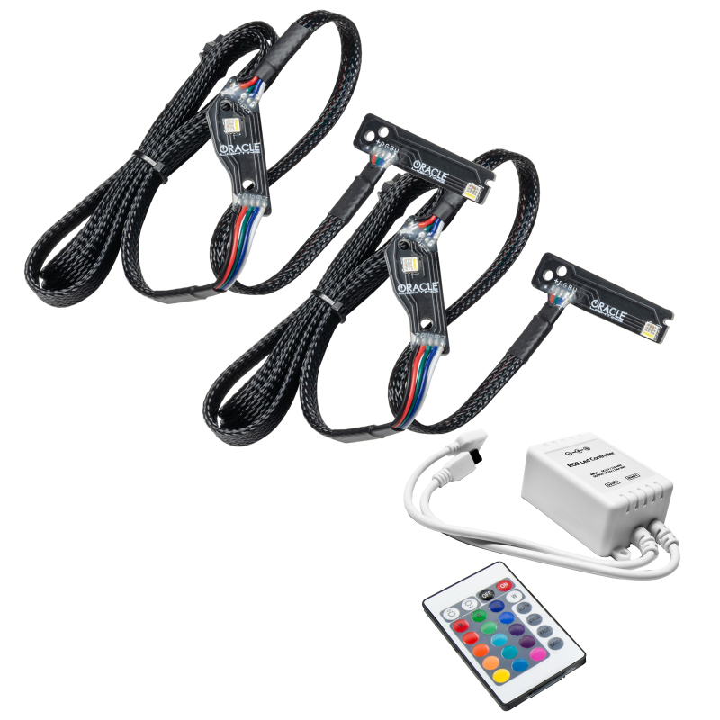 Oracle 15-21 Nissan GT-R Lightning Bolt Headlight DRL RGB+W w/ Simple Controller