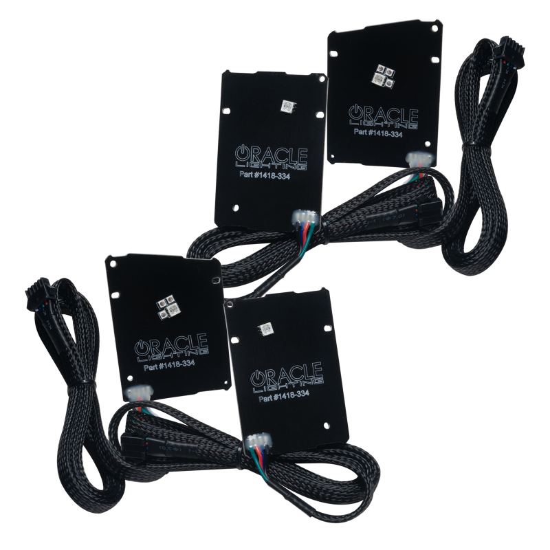 Oracle 19-21 Chevy Camaro LS/LT RGB+A Headlight DRL Kit - ColorSHIFT w/o Controller