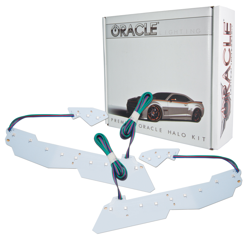 Oracle 14-19 Chevy Corvette C7 Headlight DRL Kit - ColorSHIFT w/ Simple Controller