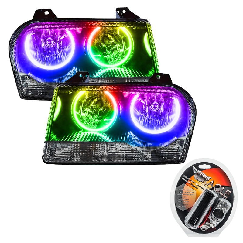 Oracle 05-10 Chrysler 300 V6 SMD HL - ColorSHIFT