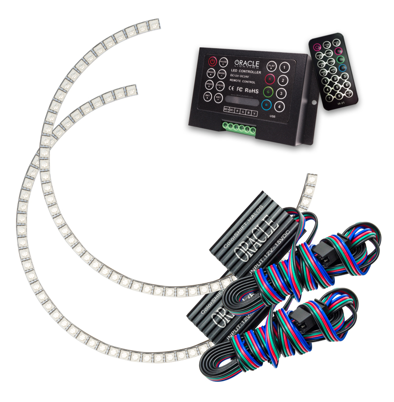Oracle Ford Lightning 99-04 Halo Kit - ColorSHIFT w/ 2.0 Controller