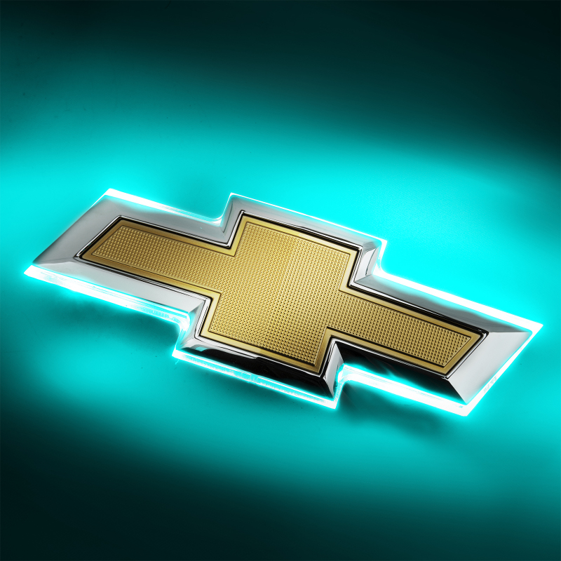 Oracle 16-19 Chevrolet Camaro Illuminated Bowtie - Aqua