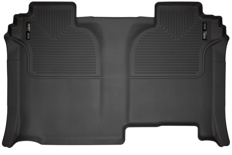 Husky Liners 19-23 GMC Sierra 1500 CC / 20-23 Sierra 2500/3500 HD CC w/o Store Box 2nd Seat Lner BLK