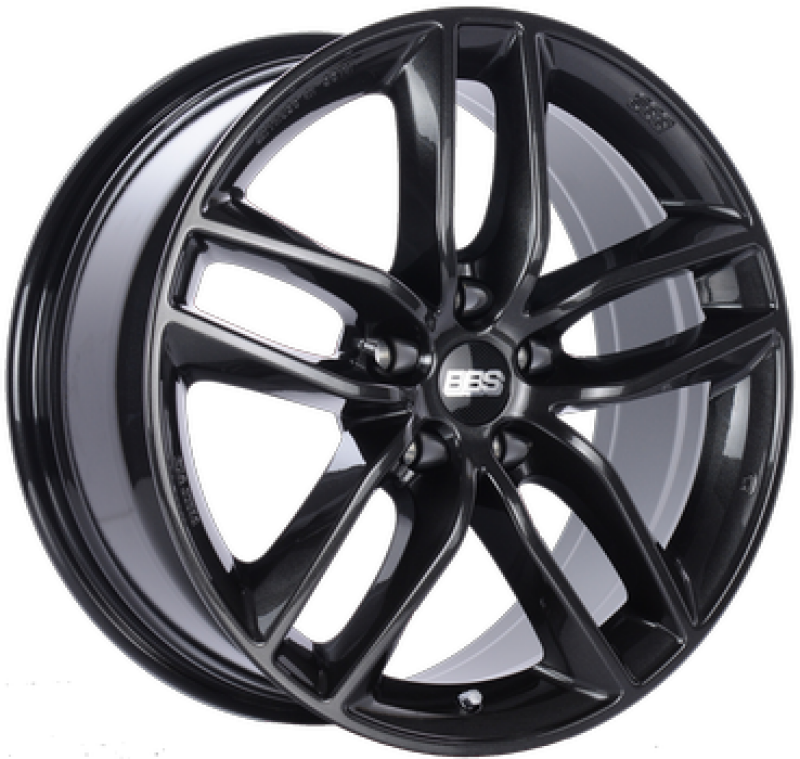 BBS SX 18x8 5x120 ET30 Crystal Black Wheel -72.5mm