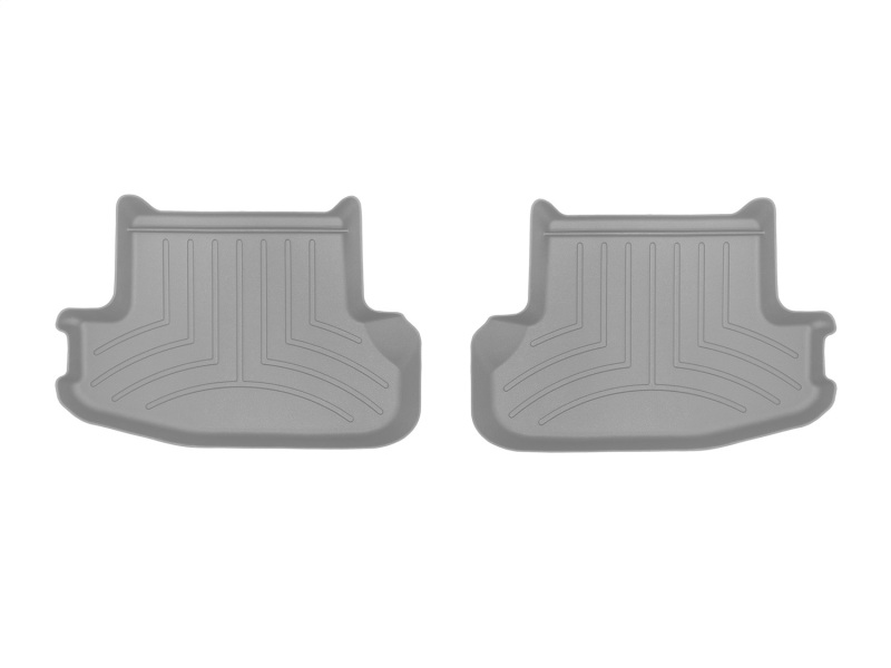 WeatherTech 2020+ Audi A5/S5 Rear (2nd Row) FloorLiners - Grey (COUPE ONLY)