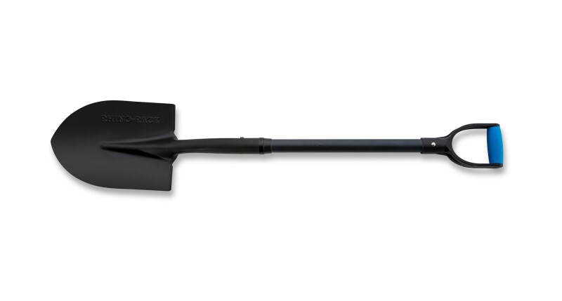 Rhino-Rack Spade - 42in Length - Black Handle/Blue Grip