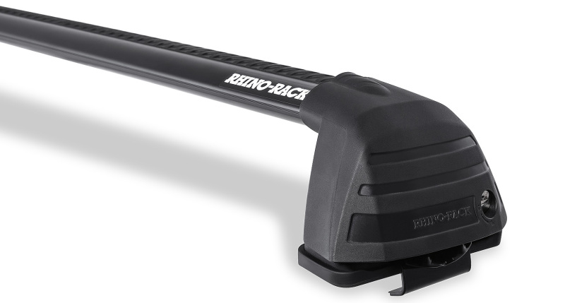 Rhino-Rack 19-21 Chevrolet Silverado Crew Cab Vortex ROC25 Flush 2 Bar Roof Rack - Black
