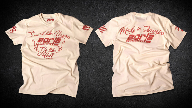 Borla Sound Like Heaven Go Like Hell T-Shirt Large