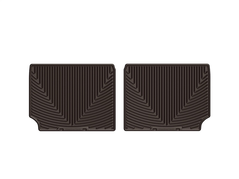 WeatherTech 10-15 Chevrolet Equinox Rear Rubber Mats - Cocoa
