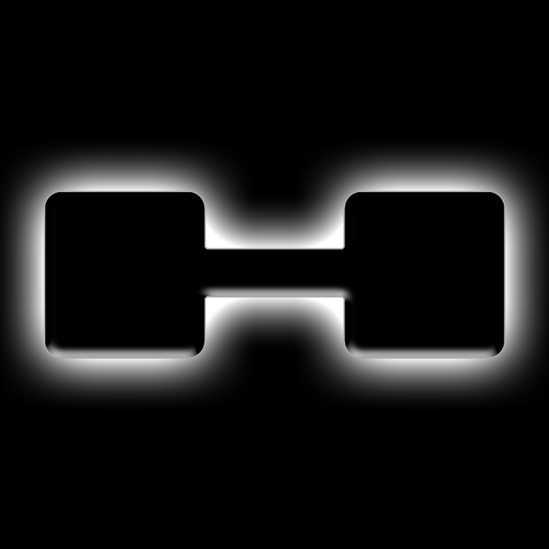 ORACLE Lighting Universal Illuminated LED Letter Badges - Matte Blk Surface Finish - H