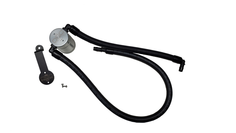 J&L 2021-2025 Jeep Wrangler 392 Oil Separator 3.0 Passenger Side - Clear Anodized