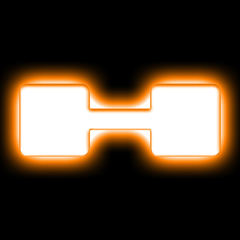 ORACLE Lighting Universal Illuminated LED Letter Badges - Matte Wht Surface Finish - H