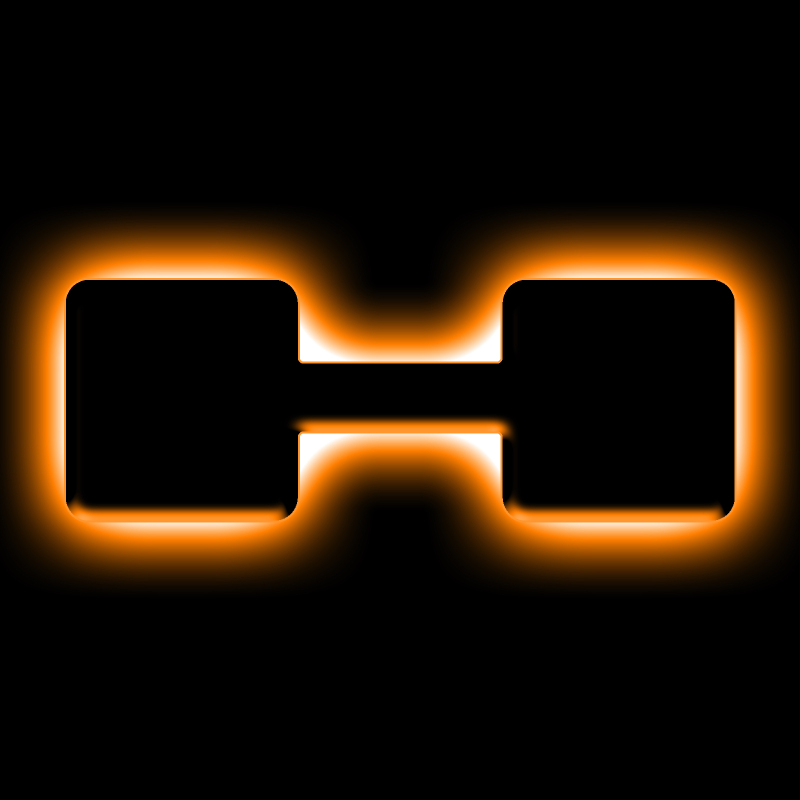 ORACLE Lighting Universal Illuminated LED Letter Badges - Matte Blk Surface Finish - H