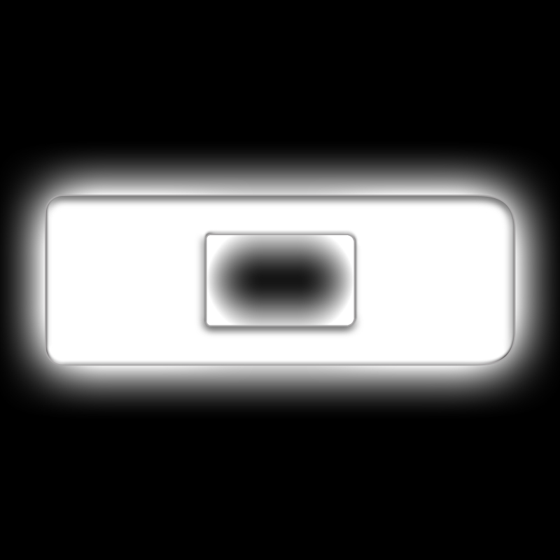 ORACLE Lighting Universal Illuminated LED Letter Badges - Matte Wht Surface Finish - D