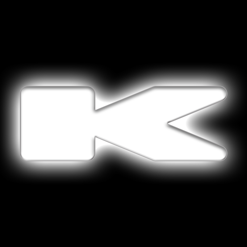 ORACLE Lighting Universal Illuminated LED Letter Badges - Matte Wht Surface Finish - K