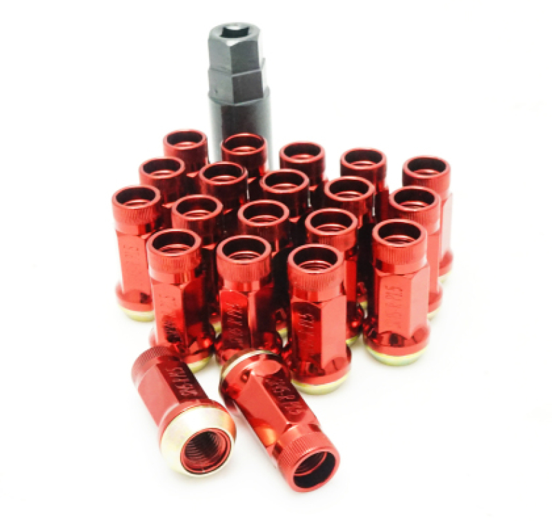 Wheel Mate Muteki SR45R Lug Nut Kit 12x1.5 - Red 20pcs