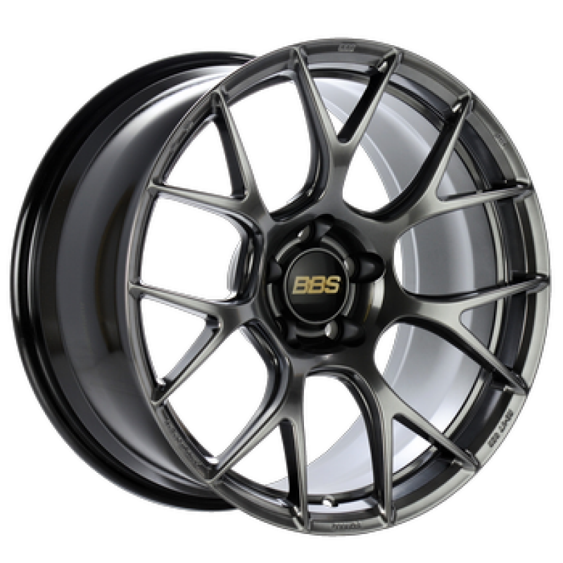 BBS RE-V7 18x8.5 5x112 ET25 Diamond Black Wheel -82mm PFS/Clip Required