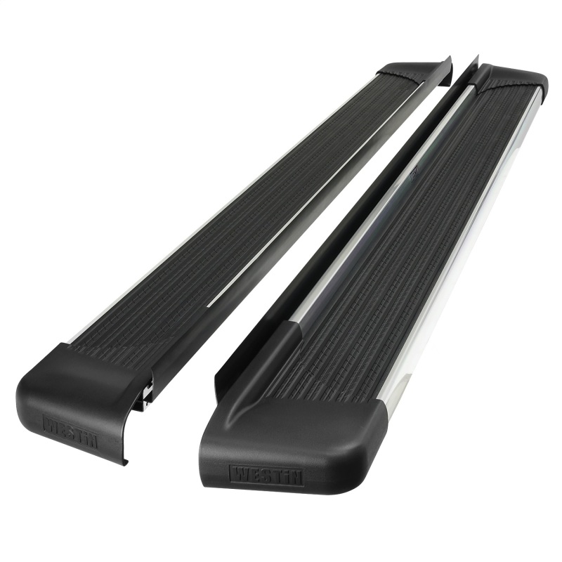 Westin SG6 Polished Aluminum Running Boards 74.25 in - Polished