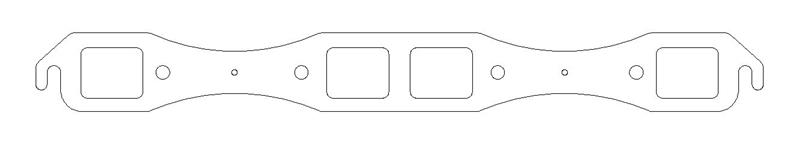 Cometic Chrysler B/RB .030in Exhaust Manifold Gasket Set