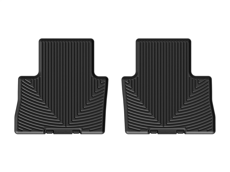 WeatherTech 19-22 Toyota RAV4 / 21-22 Toyota Venza Rear Rubber Floor Mats - Black