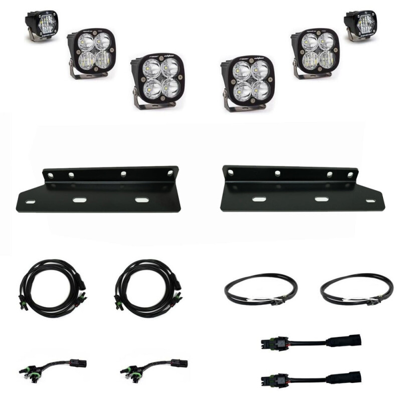 Baja Designs 2021+ Ford Raptor Aftermarket Fog Pocket Unlimited Kit