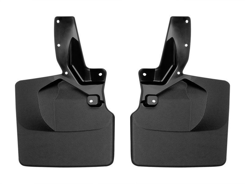 WeatherTech 2021+ Ford Bronco Front No Drill MudFlaps - Black