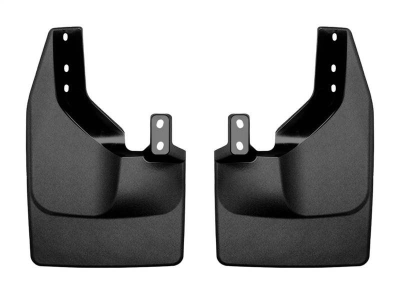 WeatherTech 2021+ Ford Bronco No Drill Rear MudFlaps - Black
