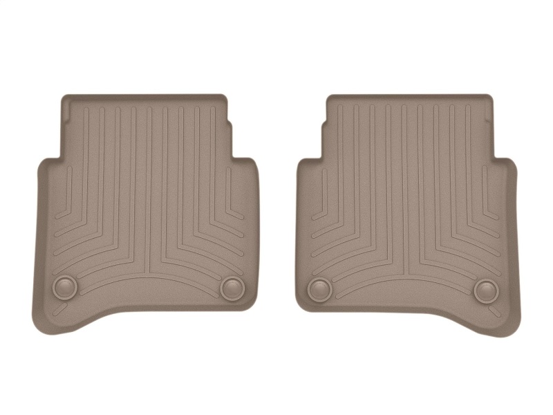 WeatherTech 2021+ Mercedes-Benz S-Class Rear FloorLiner - Tan (Long Wheel Base Sedan)