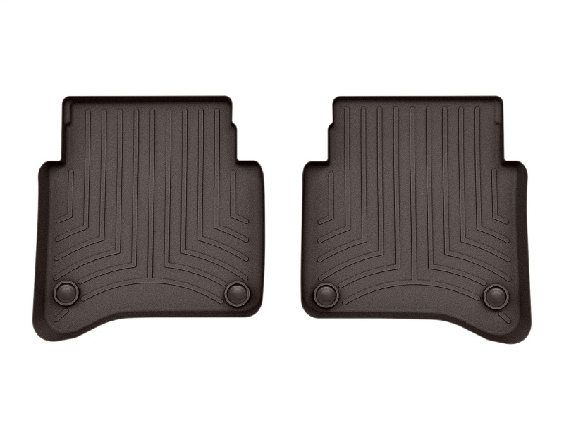 WeatherTech 2021+ Mercedes-Benz S-Class Rear FloorLiner - Cocoa (Long Wheel Base Sedan)