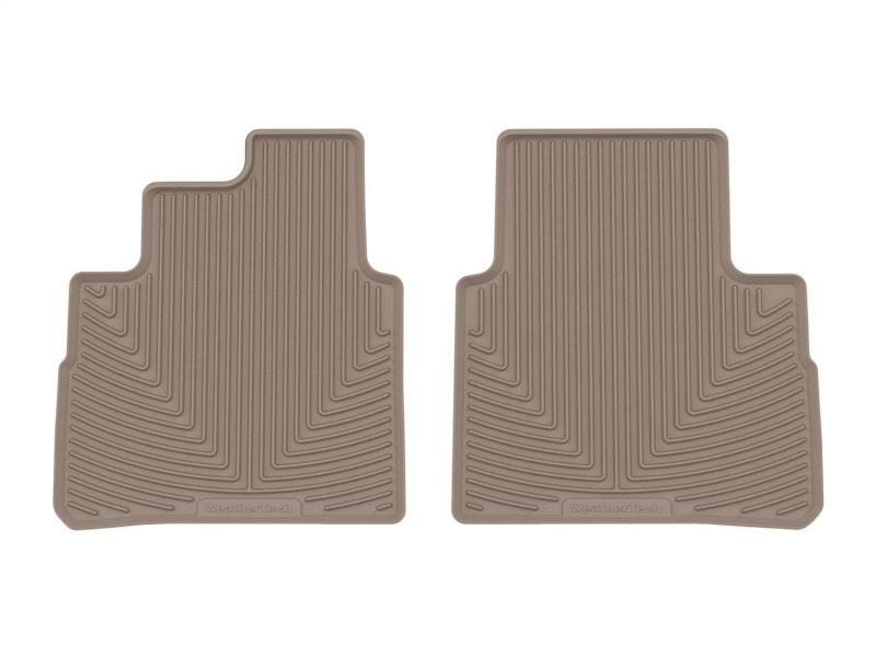 WeatherTech 21+ Nissan Rogue Rear Rubber Mats (Tan)