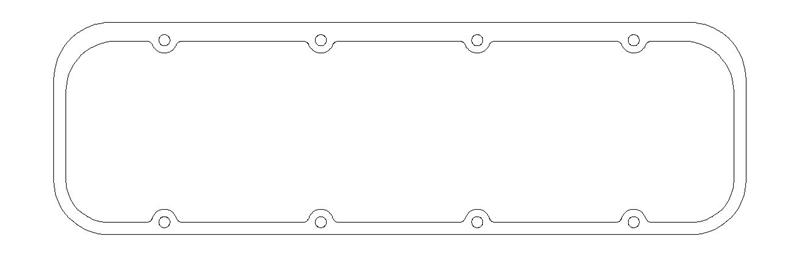 Cometic Chevrolet Gen-1 Small Block V8 .094in Fiber Valve Cover Gasket Splayed Valve Head