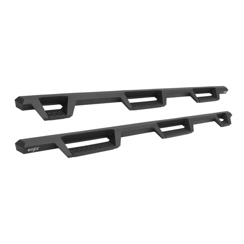 Westin 10-18 Dodge Ram Crew Cab 5ft & 6ft Bed HDX Drop Wheel-To-Wheel Nerf Step Bars - Text. Blk