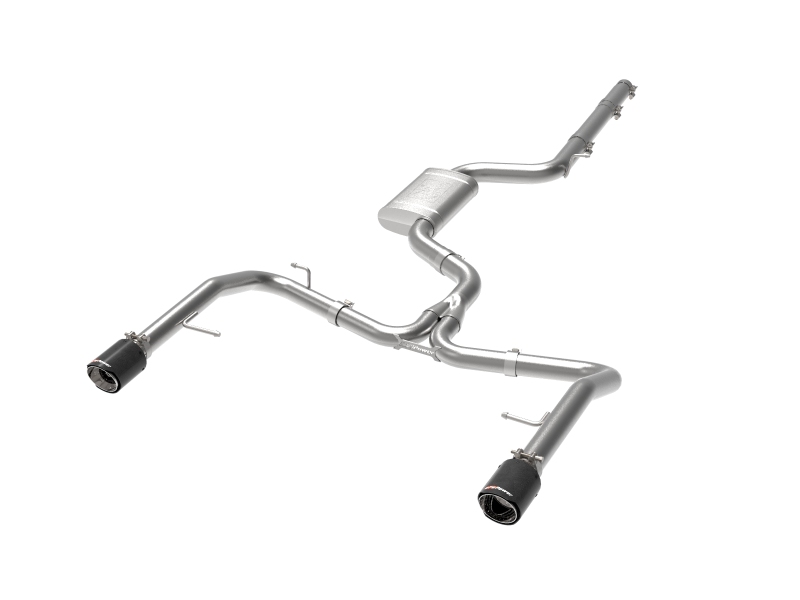 aFe 19-21 VW Jetta GLI (MKVII) L4-2.0L (t) MACH Force-Xp 304 SS Cat-Back Exhaust System Carbon Tips