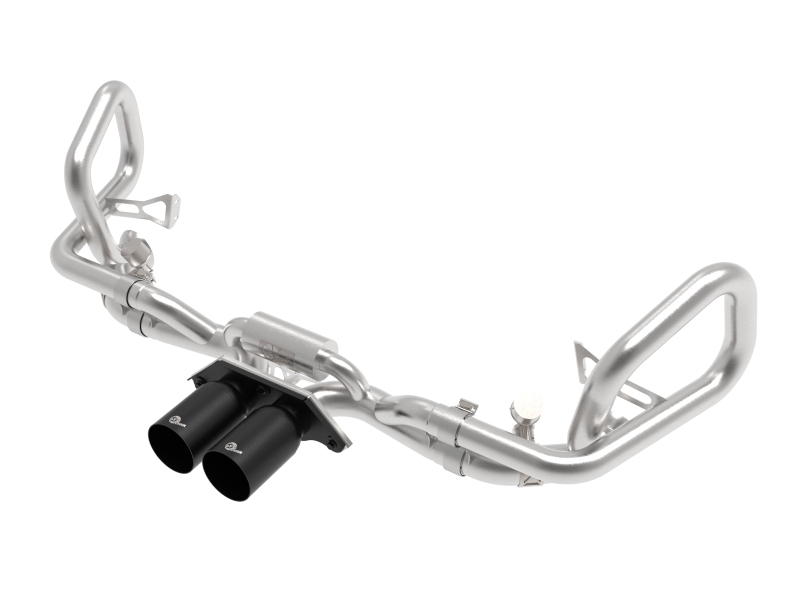 aFe 14-16 Porsche 911 GT3 991.1 H6 3.8L MACH Force-Xp 304 SS Cat-Back Exhaust System w/ Black Tips