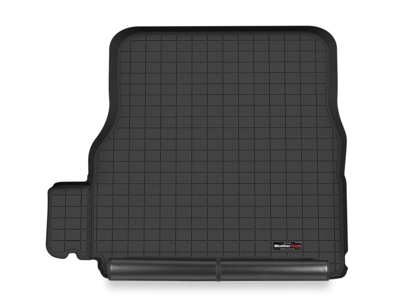 WeatherTech 2021+ Tesla Model X (6/7 Pas.) Behind 2nd Row Cargo Liner w/Bumper Protector - Black