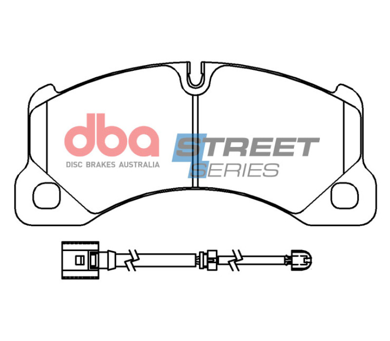 DBA 11-18 Volkswagen Touareg Street Series Front Brake Pads