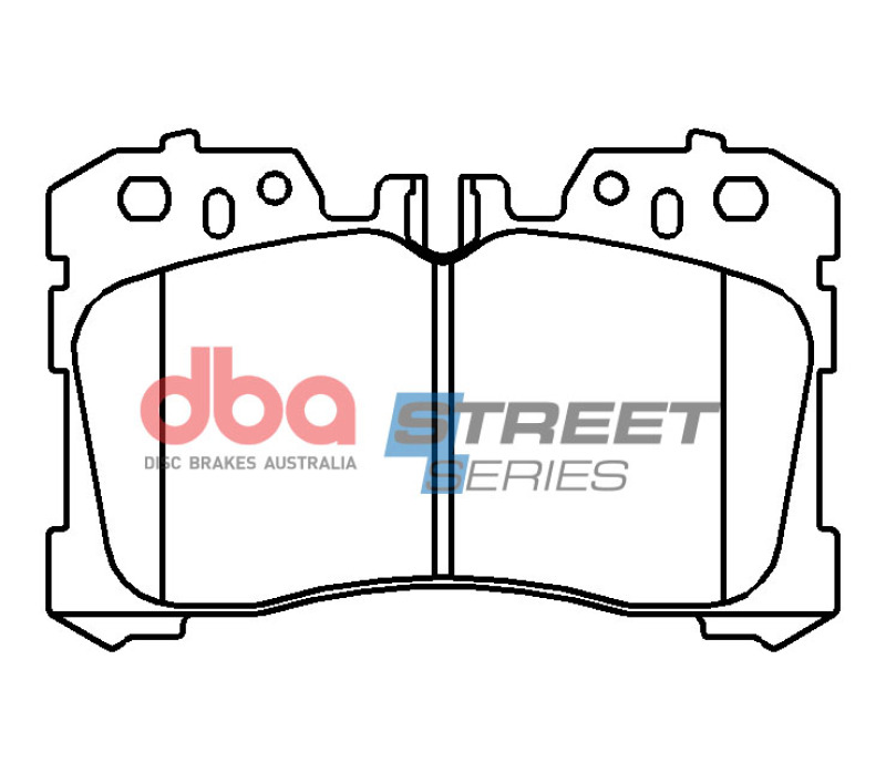 DBA 2017 Lexus LS460/LS600 Street Series Front Brake Pads