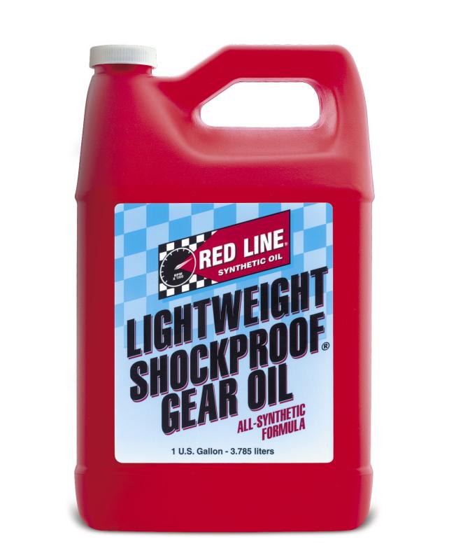 Red Line LightWeight ShockProof Gear Oil - Gallon