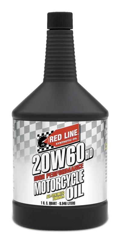 Red Line 20W60 Motorcycle Oil - Quart