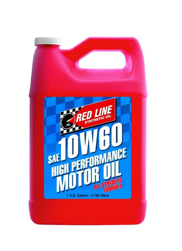 Red Line 10W60 Motor Oil - Gallon