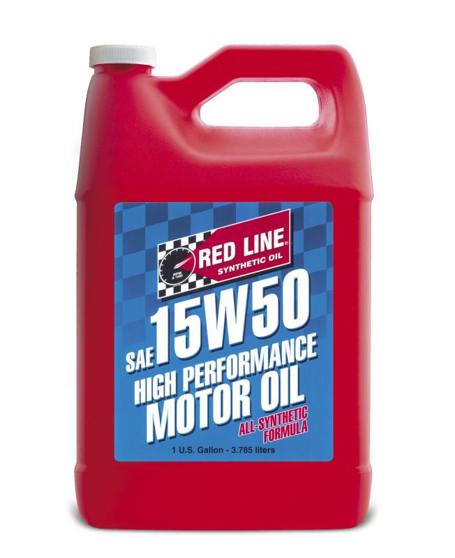 Red Line 15W50 Motor Oil - Gallon