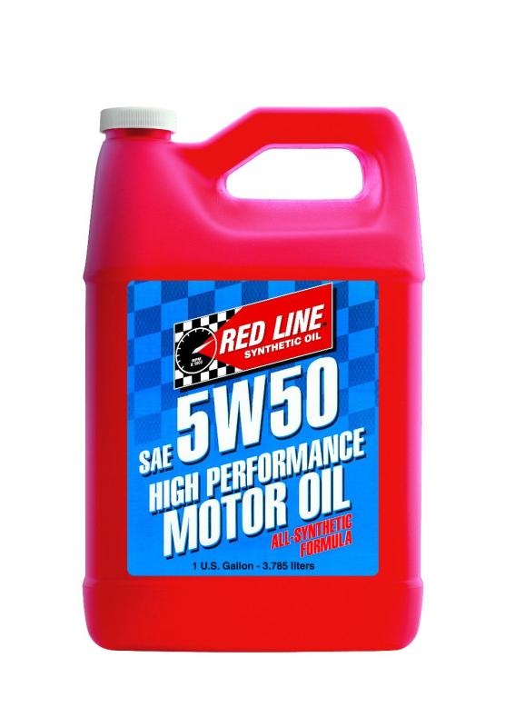Red Line 5W50 Motor Oil - Gallon