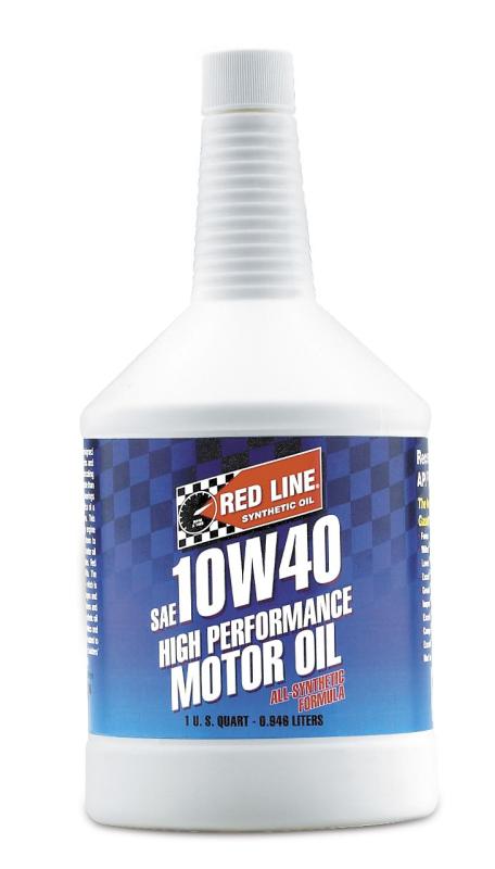 Red Line 10W40 Motor Oil - Quart