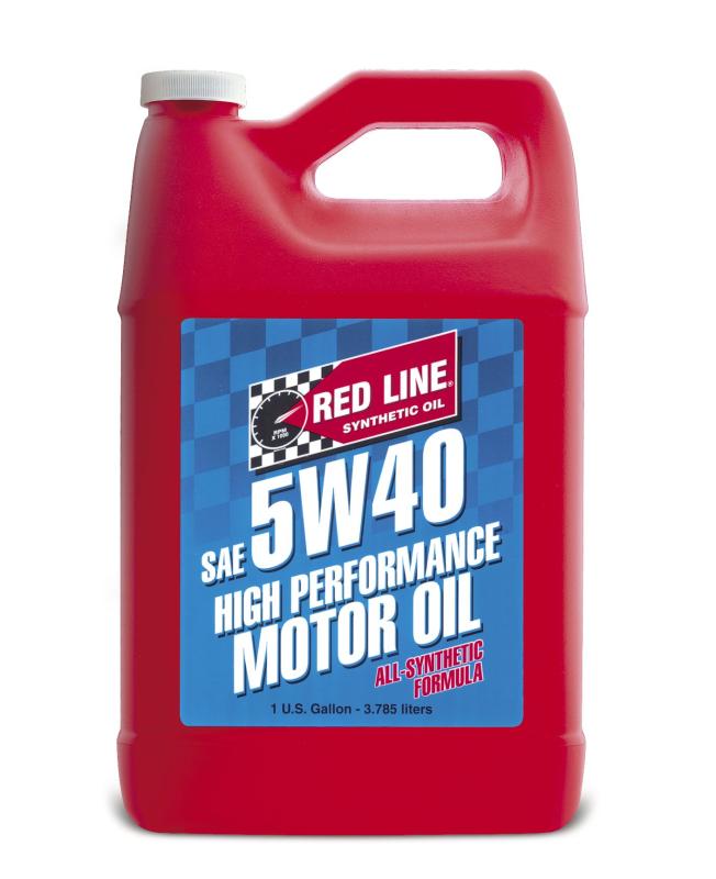 Red Line 5W40 Motor Oil - Gallon