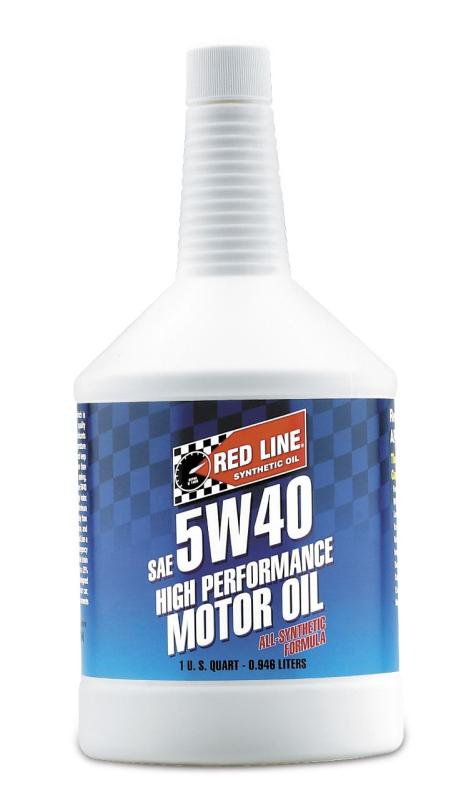 Red Line 5W40 Motor Oil - Quart